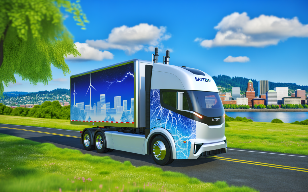 TITAN Freight Systems Receives First Battery Electric Freightliner eCascadia in Oregon | Daimler